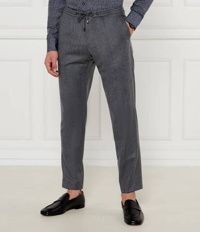 Хлопковые чиносы HENOK van Laack - серый(20 7830 Z52007)