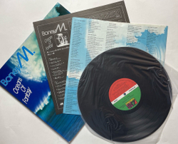 Винтажная виниловая пластинка LP Boney M. Oceans Of Fantasy (Japan 1979) (No Obi)
