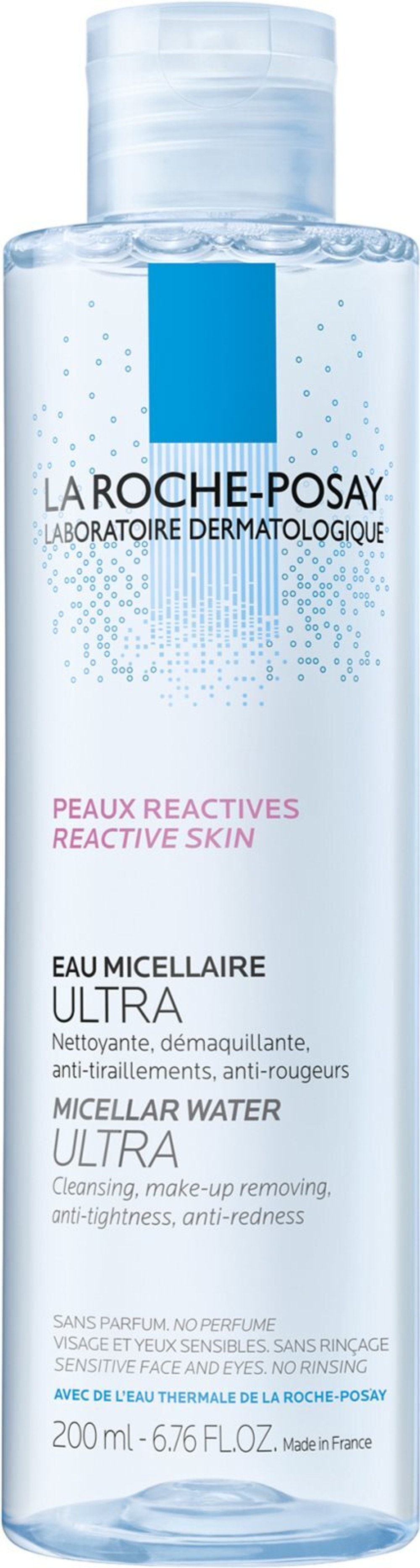 La Roche-Posay Physiologique Ultra - мицеллярная вода для очень чувствительной кожи /   200  ml  / GTIN 3337875528092