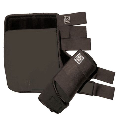 TATTINI Ногавки анатомические, черные, размер L