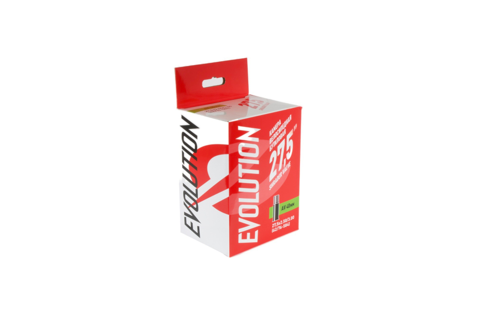 Камера EVOLUTION 27.5 x 2.50/3.00 (62/76-584) AV40 мм бутиловая