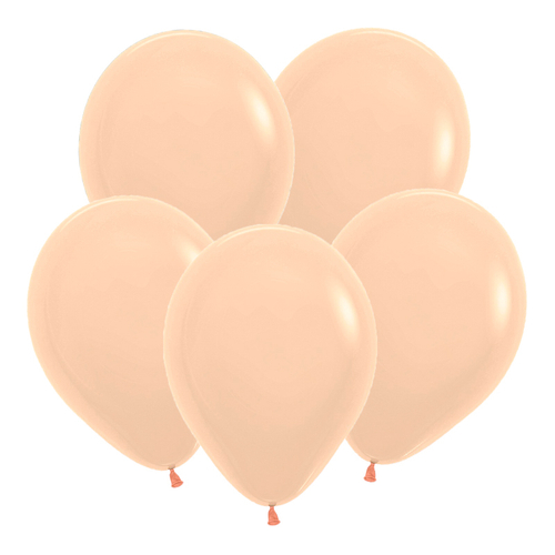 S 12" Матовый Пастель Персик Малибу / Lavender / 50 шт.
