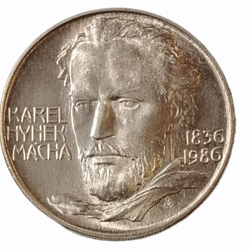 Монета 100 крон 1986 Чехословакия