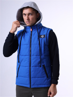 Жилет утепленный васильковый Город Горький