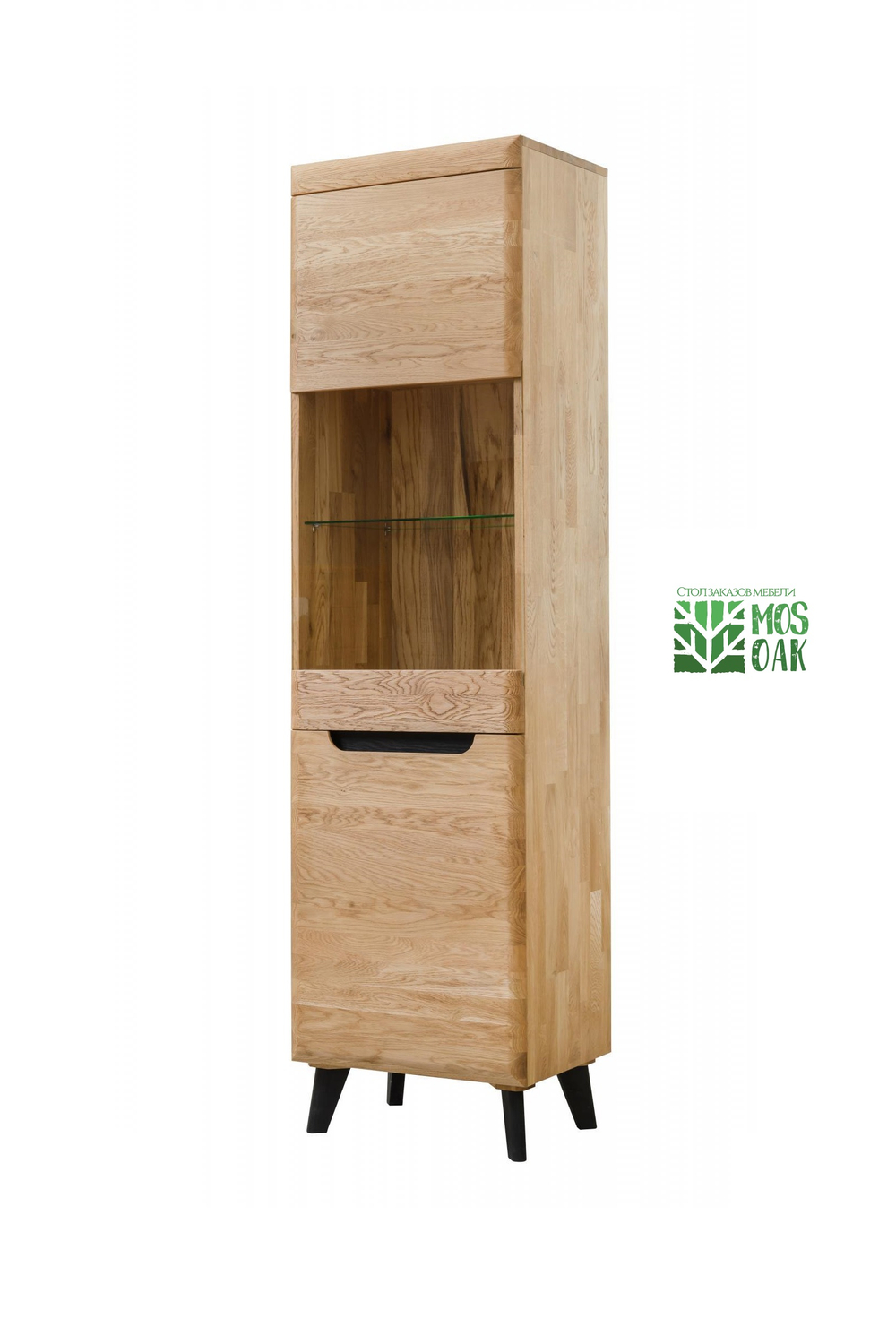 Витрина Альтена из массива дуба