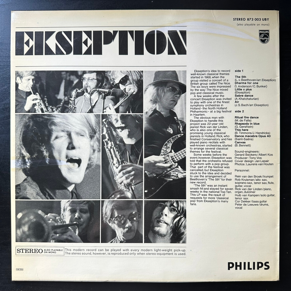 Ekseption - Ekseption (Скандинавия 1971г.)