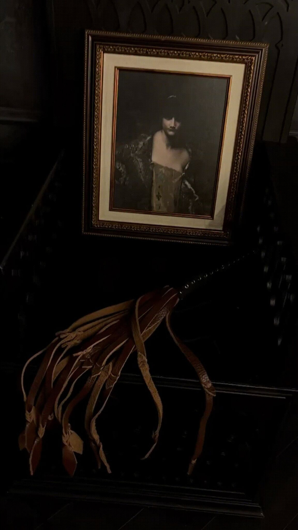 Коричневый плетёный флоггер Scandal из натуральной кожи - 86 см. (Цвет: коричневый)