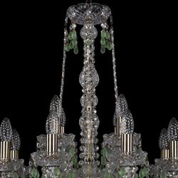 Подвесная люстра Bohemia Art Classic 11.24 11.24.8+4.200.h-64.Br.V5001