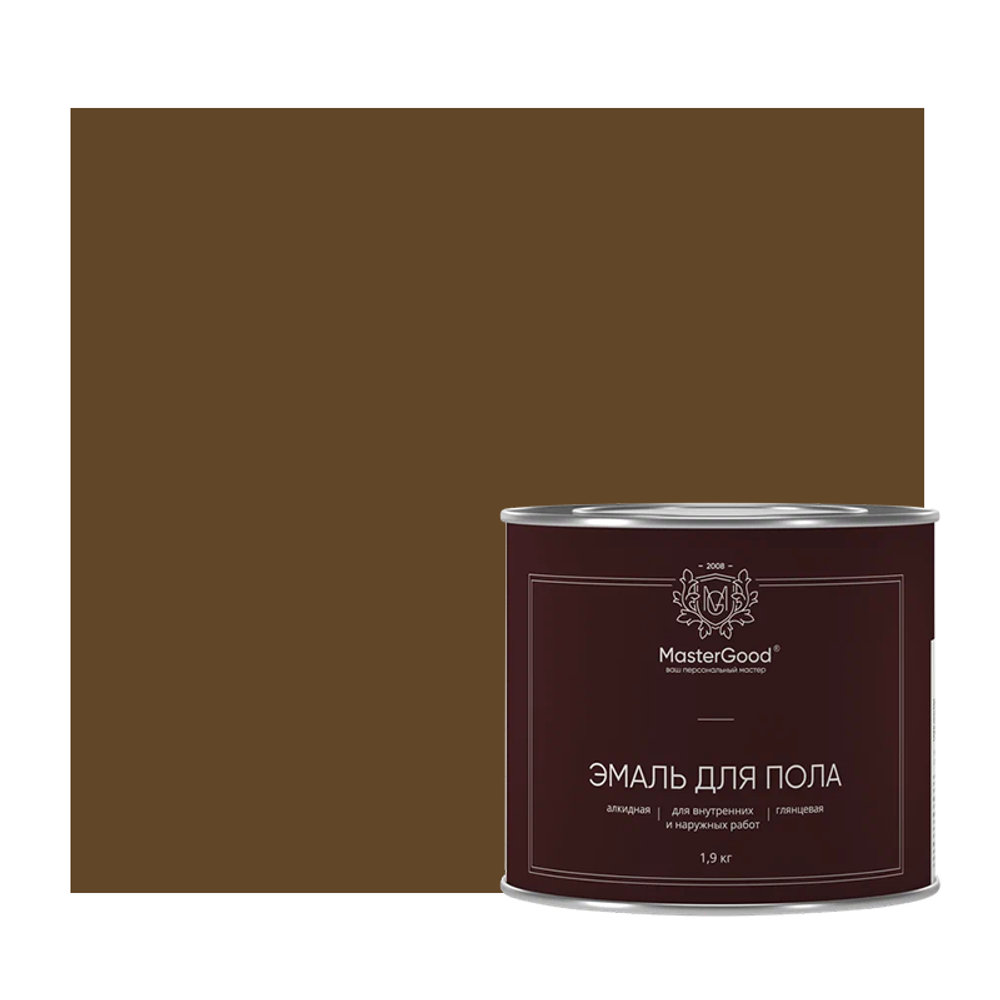 MG Эмаль для пола желто-коричневая (1,9 кг)