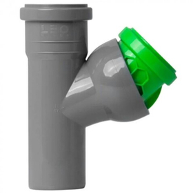 Тройник 50х50х45-88 гр. с плавн. регулир. ПП Канализация