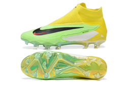 Бутсы Nike Phantom GX Elite FG (Желтый+зеленый)