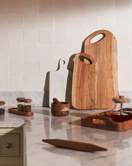 Деревянный пестик и ступка Delci из акации