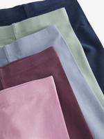 Легинсы для девочки Next T39-832, 5 шт., Розовый, Хаки, Синий