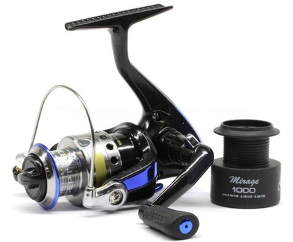 Безынерционная катушка 1000 Stinger Mirage (4+1BB, мет. шпуля + доп. пласт. шпуля)
