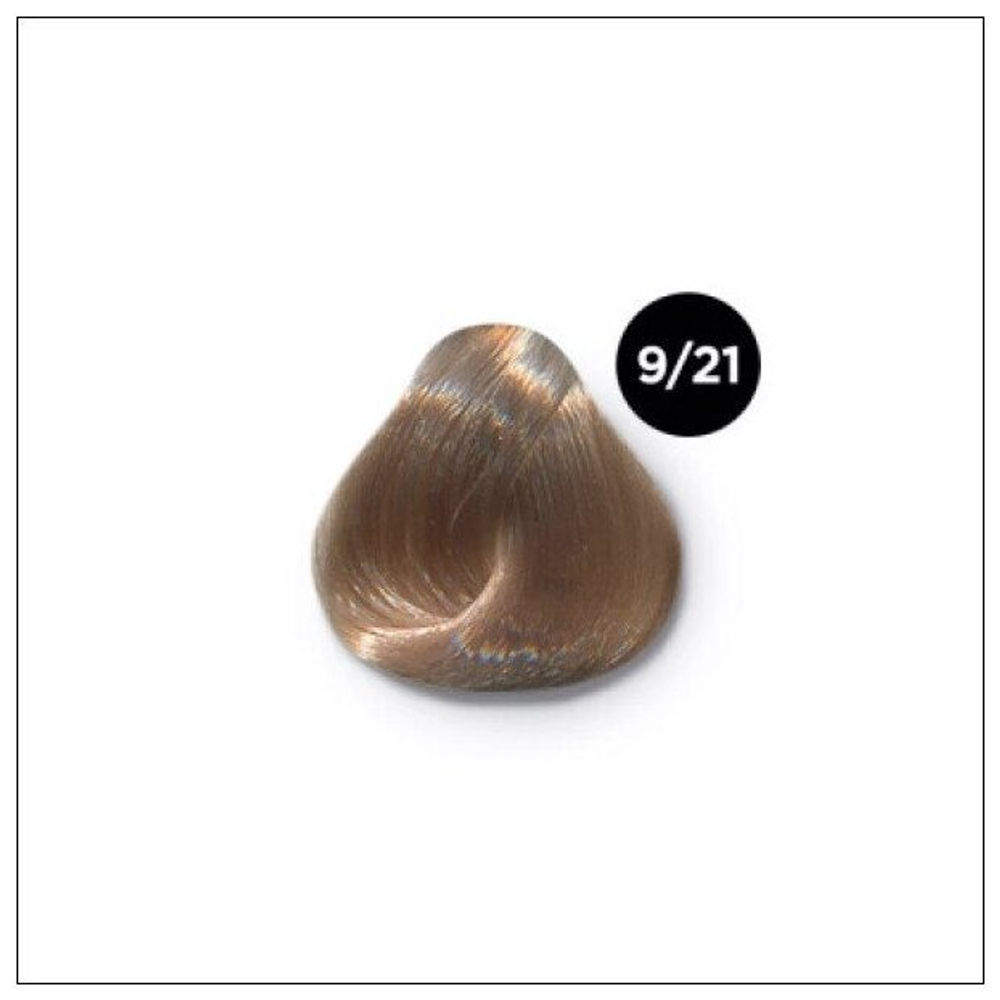OLLIN SILK TOUCH 9/21 блондин фиолетово-пепельный 60мл Безаммиачный стойкий краситель для волос