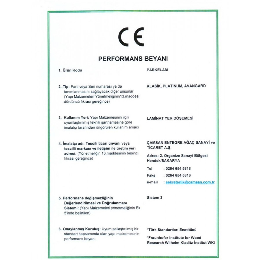 Ламинат Camsan Modern Сосна Аспендос / Aspendos Cam | 707