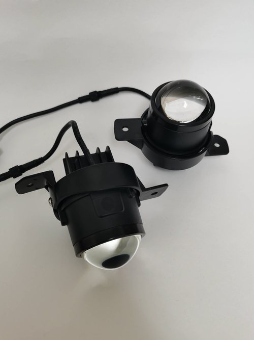 J54-2 2.5" bi-led белый / Птф линзы, 2 режима ближний / дальний (Nissan 2 уха)