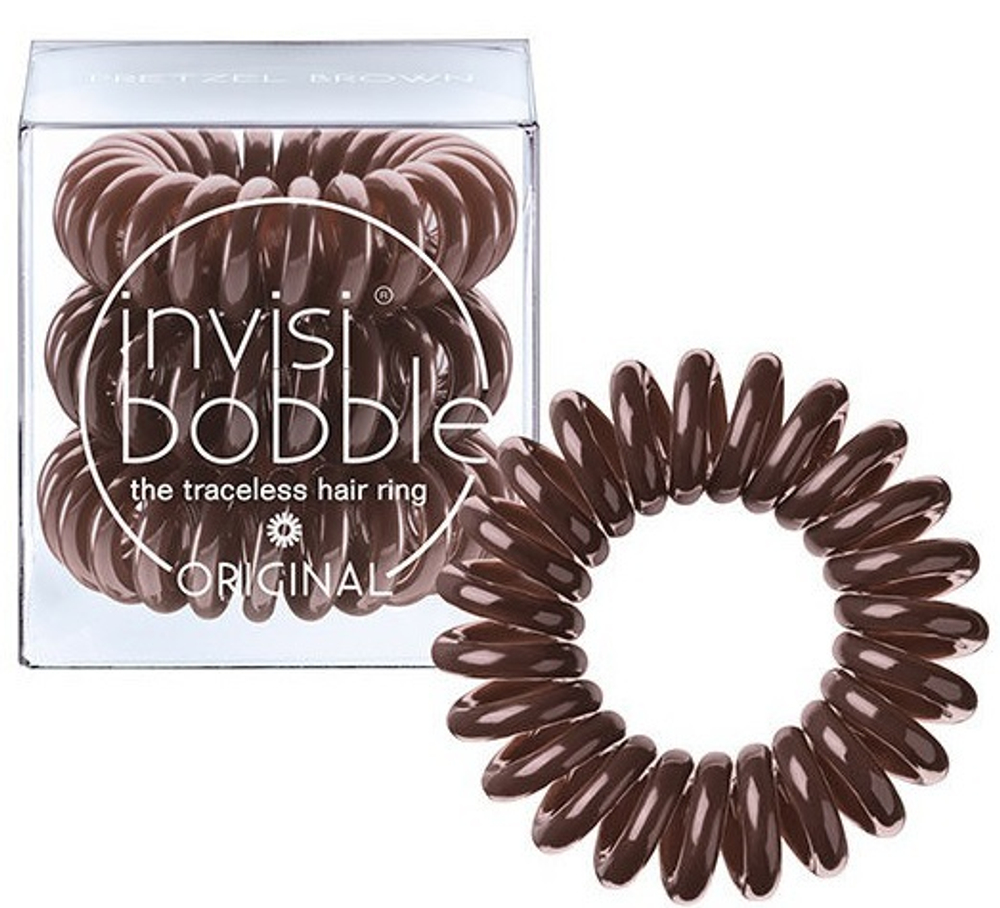 Invisibobble ORIGINAL Pretzel Brown резинка для волос