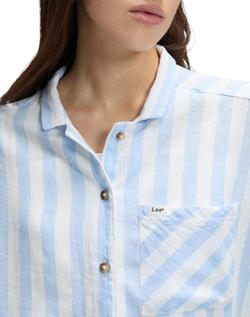 Блузка женская LEE RESOT SHIRT SEA MIST STRIPE