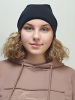 Шапка ДЖЕК хлопковая утепленная с валиком