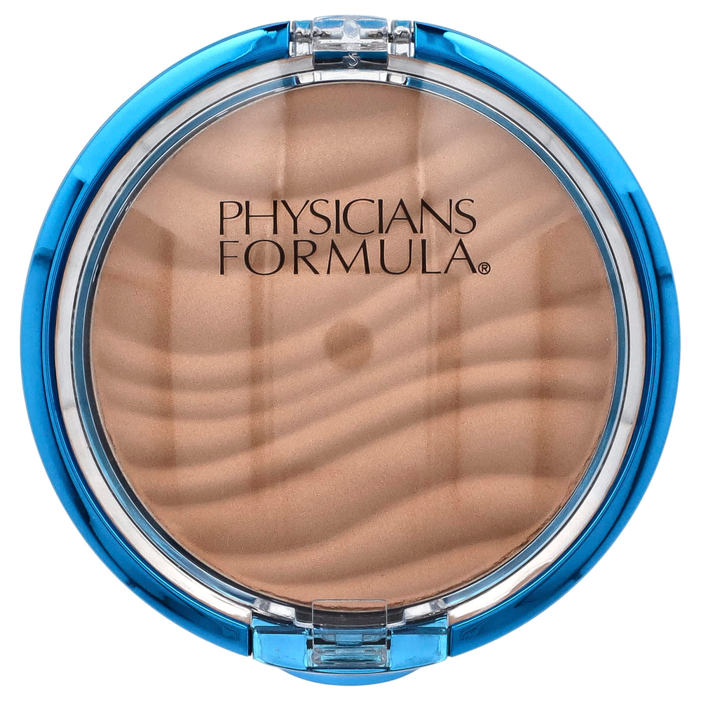 Physicians Formula, Mineral Wear, прессованная минеральная пудра для ретуши, без талька, бежевый 7588, 7,5 г (0,26 унции)