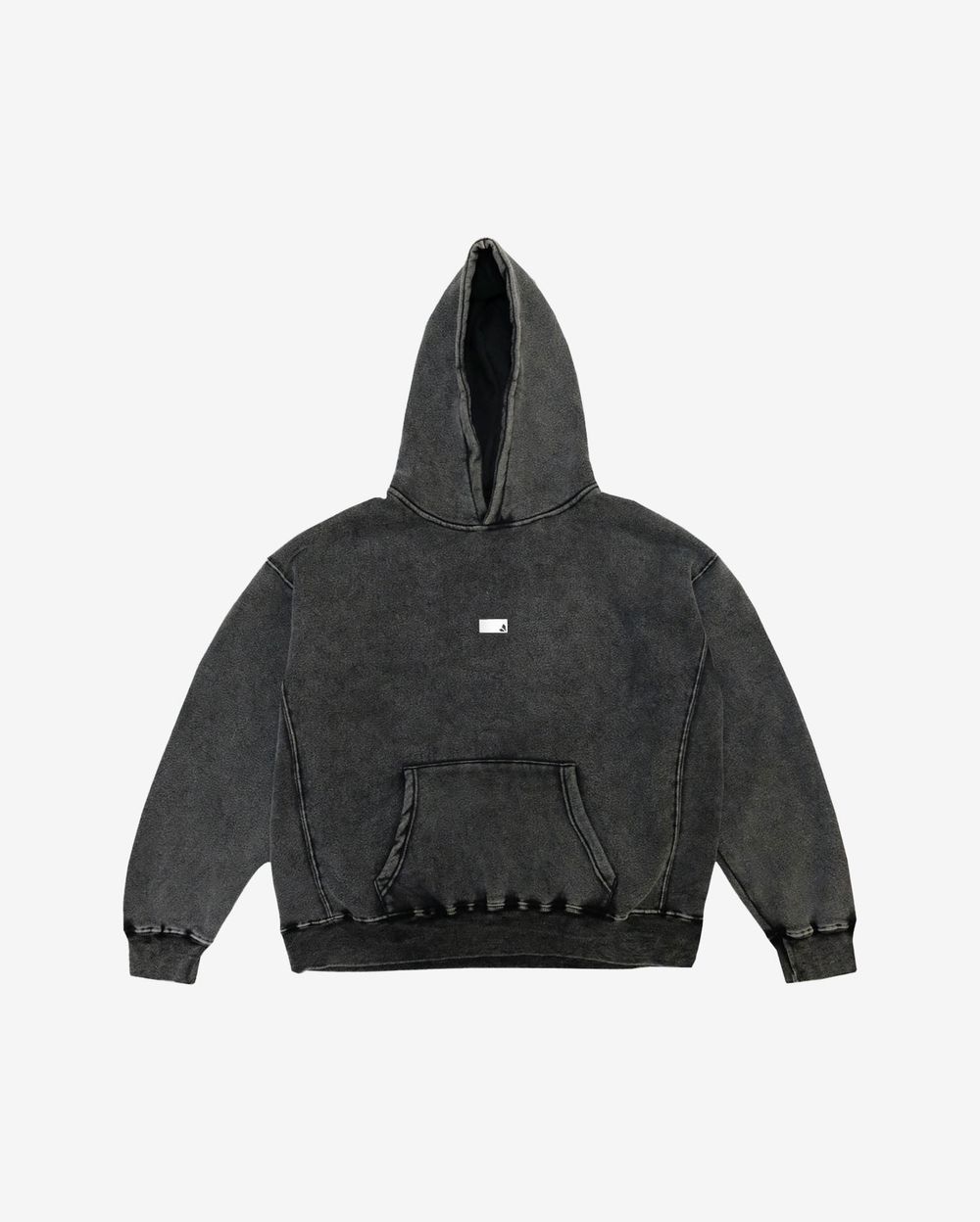 Худи CU8E Garment Dyed Boxlogo Серый