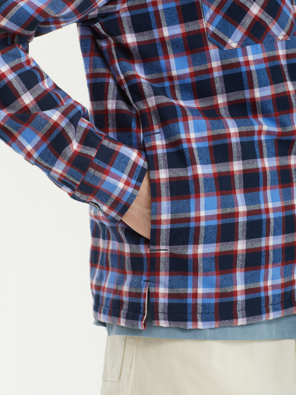 Мужская Рубашка Hooded Flannel