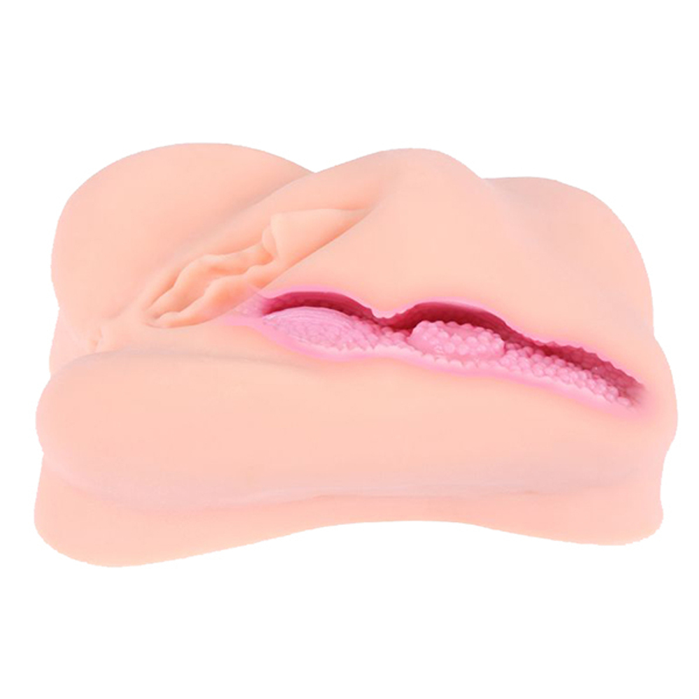 Мастурбатор-вагина 20х16x9,5см без вибрации с двойным слоем материала Kokos Adarashi 2