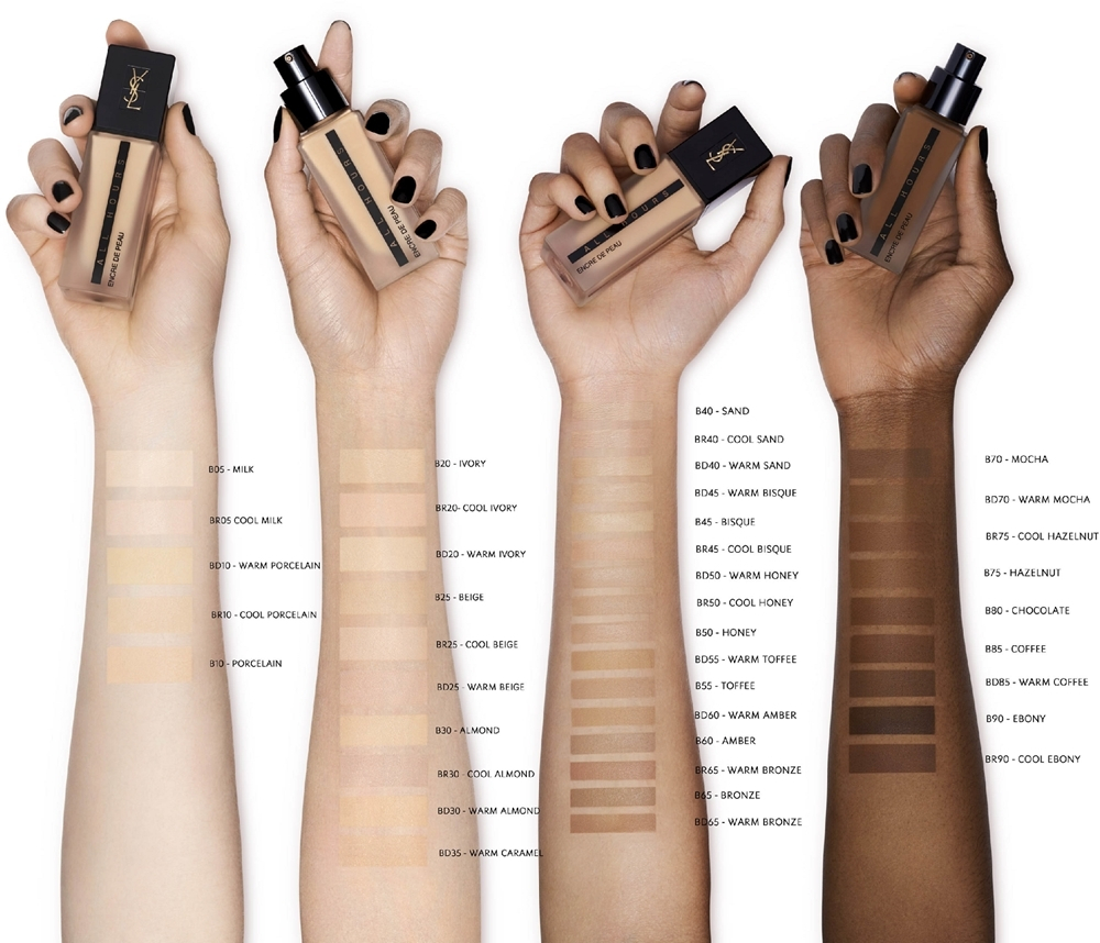 Yves Saint Laurent Encre de Peau All Hours Foundation - Долговечная тональная основа SPF 20, 25 ml