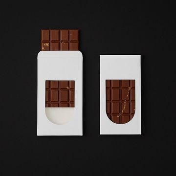 Упаковка с окном для шоколадной плитки 100 г. Арка