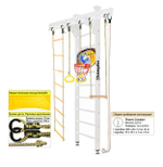 Шведская стенка Kampfer Wooden Ladder Ceiling Basketball Shield 3м с матом