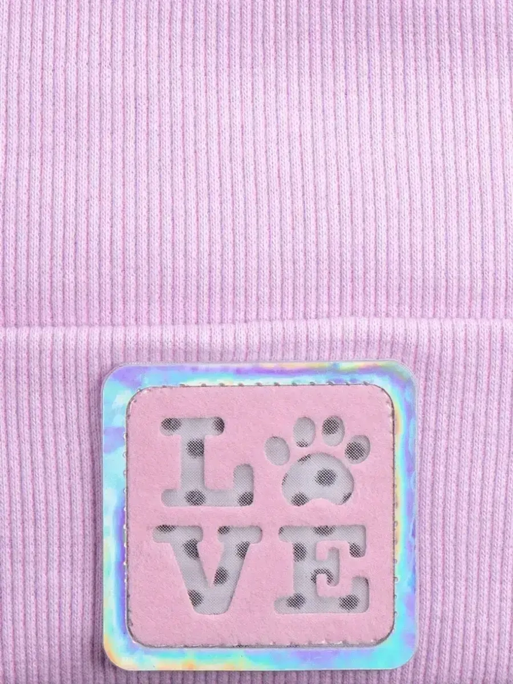 Шапка с ушками трикотажная осенняя