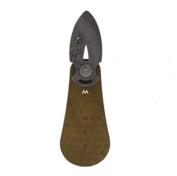 Складная ложка дя обуви Mcusta Shoehorn Model Brass MAK-001B