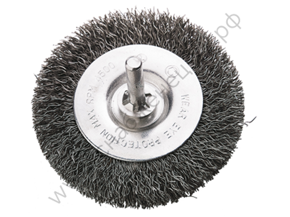 Щётка №054; 5307506320 d-75 для дрели  гофрирован.латун.