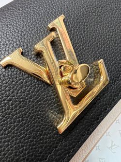 Сумка Lockme Tender Louis Vuitton черного цвета