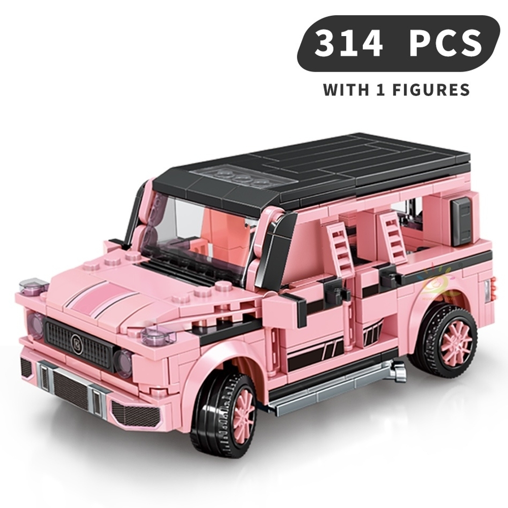 Конструктор гоночный автомобиль "Mingdi/ Racing Series/ Dream Car" NO. 10055/ 10056/ 10057/ 10058/ - 310, 284, 290, 314деталей