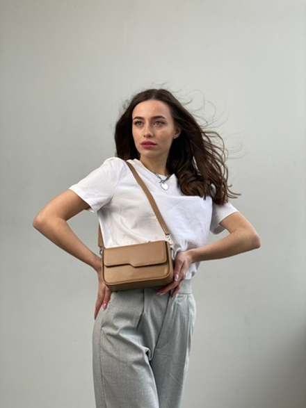 Сумка женская арт.243 | цвет: бежевый