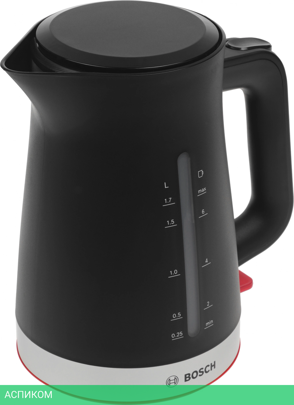 Электрочайник Bosch TWK4M223 черный