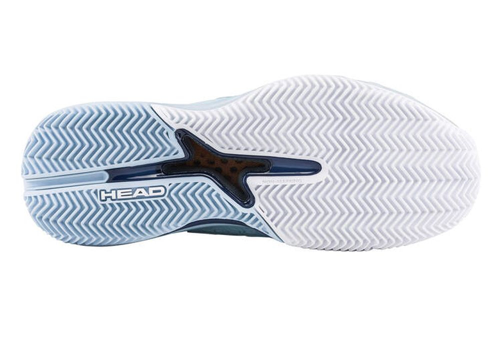 Женские Кроссовки теннисные Head Revolt Pro 5.0 Clay - light blue/dark blue