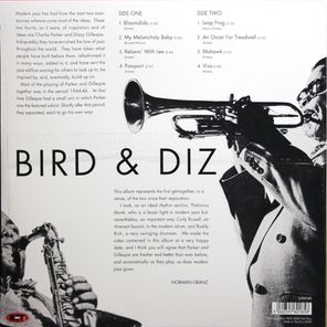 Charlie Parker, Dizzy Gillespie / Bird & Diz (LP)
