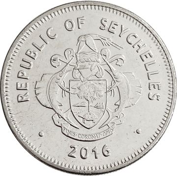 1 рупия 2016 Сейшелы