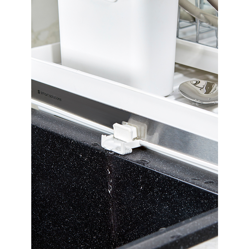 Сушилка для посуды atle раздвижная большая, белая