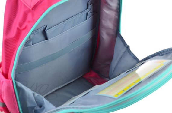 Çanta məktəbli Oxford çəhrayı 40x29,5x12sm - 555706