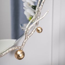 Зеркало настенное Терра Бранч Айвори Мраморное золото