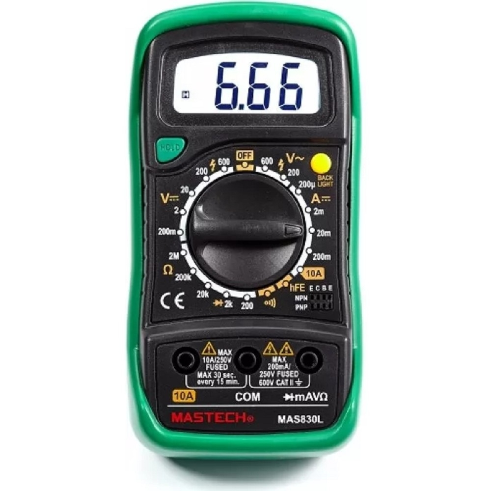 Mastech (13-2007) Портативный мультиметр MAS830L