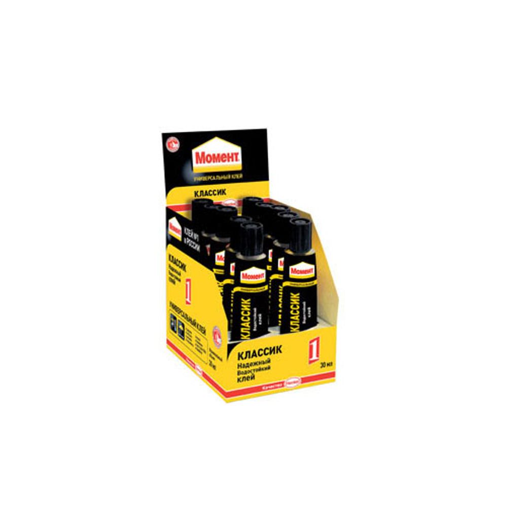Клей Момент 873854 Момент-1 Классик 30 мл. ШБ | Клеи бытовые и универсальные