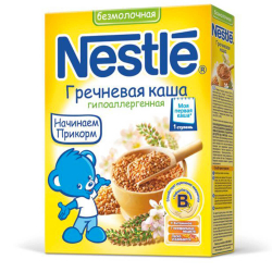 Каша Nestle Мультизлаковая с грушей и персиком 200 гр