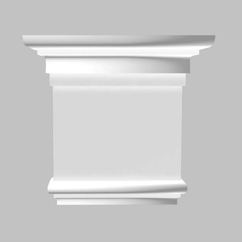 Капитель Decomaster 92815-1R 200х190х60мм