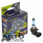 Автолампа HВ4(9006) 12V 55W  Маяк  +150% Super  White 89006WV+150% (к-т)