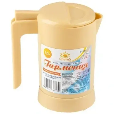 Чайник электрический 0,5л «Гармония» бежевый